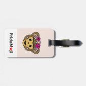 フリーダ・カーロ| FridaMoji -猿 ラゲッジタグ (裏面横)