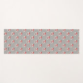 フリーダ・カーロ| FridaMoji -砂糖のスカル ヨガマット (正面(横))