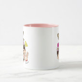 フリーダ・カーロ| FridaMoji - OK マグカップ (中央)