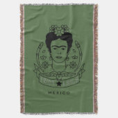 フリーダ・カーロ| Heroína スローブランケット (正面縦)