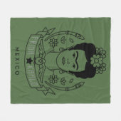 フリーダ・カーロ| Heroína フリースブランケット (正面(横))