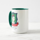 フリーダ・カーロ| Inspiración マグカップ (正面左)