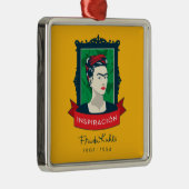 フリーダ・カーロ| Inspiración メタルオーナメント (右)