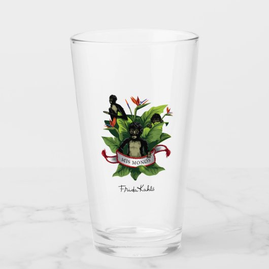 フリーダ・カーロ| Mis Monos タンブラーグラス (正面)