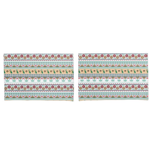 フリーダ・カーロ| Patronn de Colores 枕カバー (フロントセット)