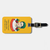 フリーダ・カーロ| Vivaのla Vida ラゲッジタグ (正面横)