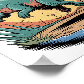 フリートは足のステゴサウルス ポスター (角)