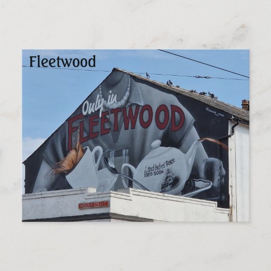 フリートウッド ポストカード (正面)