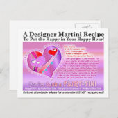 フリートティニバレンタインデンマルチニレシピはがき シーズンポストカード (正面/裏面)