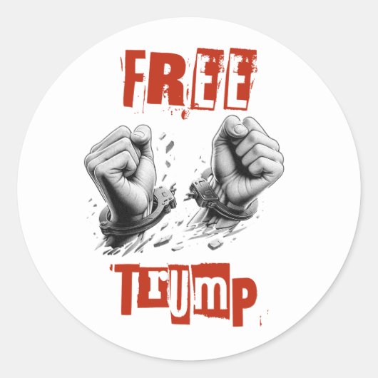 フリートランプ – 手錠 ラウンドシール (正面)