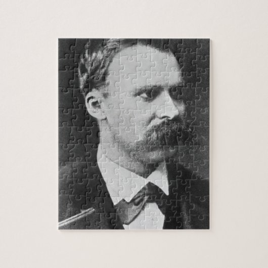 フリートリッヒウィルヘルムNietzsche (1844-1900年) 1873年(b/w ジグソーパズル (縦)