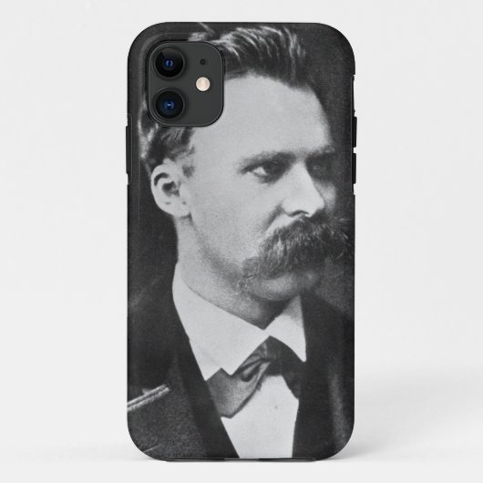 フリートリッヒウィルヘルムNietzsche (1844-1900年) 1873年(b/w Case-Mate iPhoneケース (裏面)