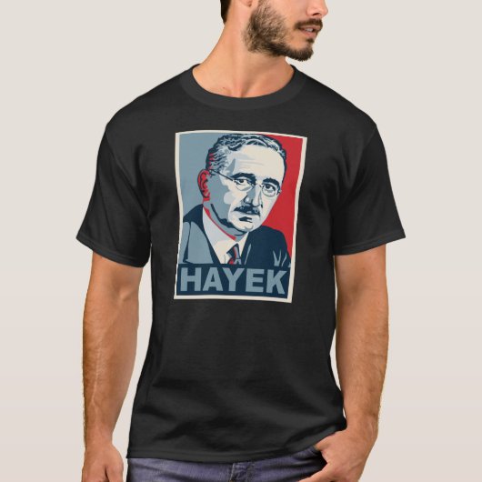 フリートリッヒHayek Tシャツ (正面)