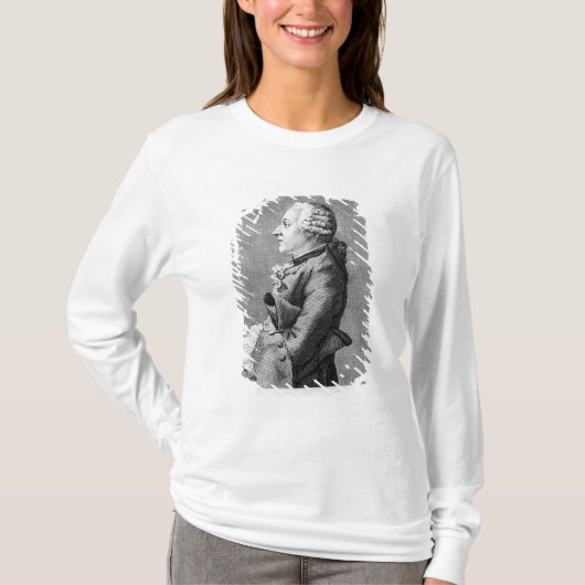 フリートリッヒMelchior Grimm男爵 Tシャツ (正面)