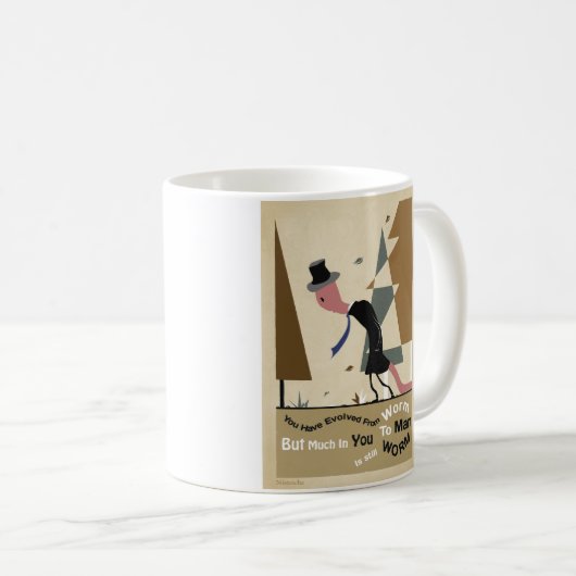 フリートリッヒNietzscheの哲学 コーヒーマグカップ (正面右)