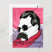 "フリートリッヒNietzsche"の郵便はがき ポストカード (正面/裏面)