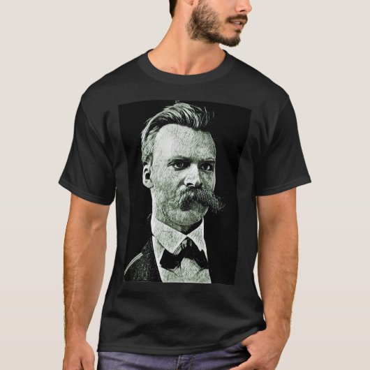 フリートリッヒNietzsche Tシャツ (正面)