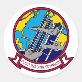 フリート画像コマンド大西洋ロゴシール ラウンドシール