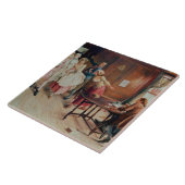 フリート通りでの結婚， 1898 (キャンバス上の油) タイル (側面)