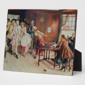 フリート通りでの結婚， 1898 (キャンバス上の油) フォトプラーク (側面)
