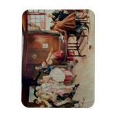 フリート通りでの結婚， 1898 (キャンバス上の油) マグネット (縦)