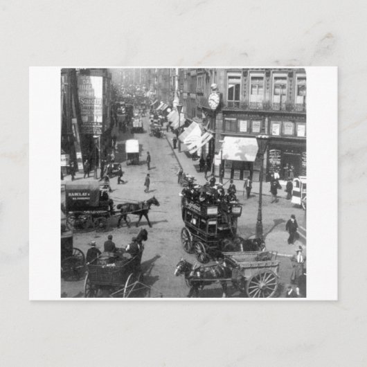 フリート通りロンドンイングランド1901年 ポストカード (正面)