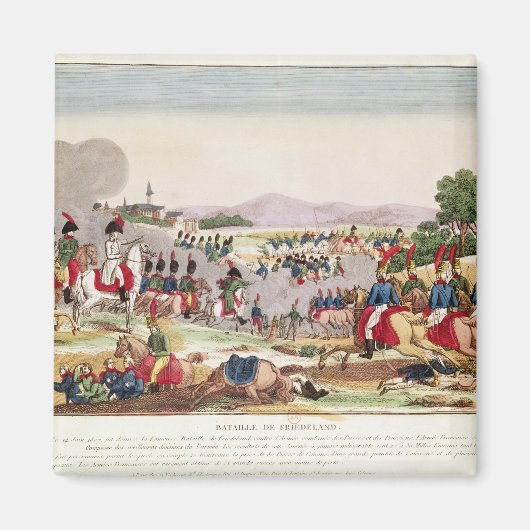 フリードランドの戦い1807年6月14日2 マグネット (正面)