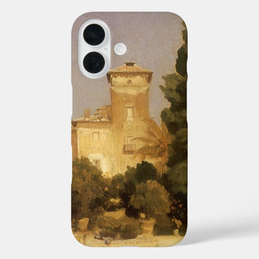 フリードリック・レイトン卿による『マルタ・ヴィラ、ローマ』 Case-Mate iPhoneケース (裏面)