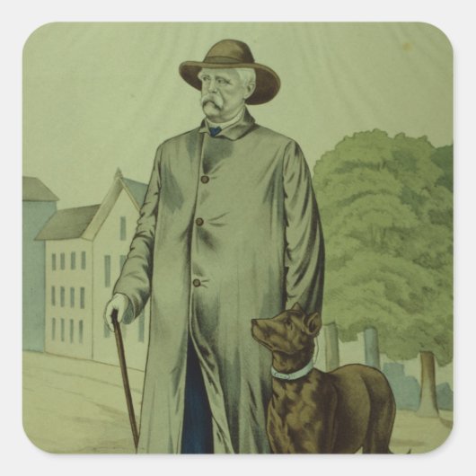 フリードリッヒの王子オットー・フォン・ビスマルク スクエアシール (正面)