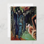 フリードリッヒストラセ, 1914 ポストカード (正面/裏面)