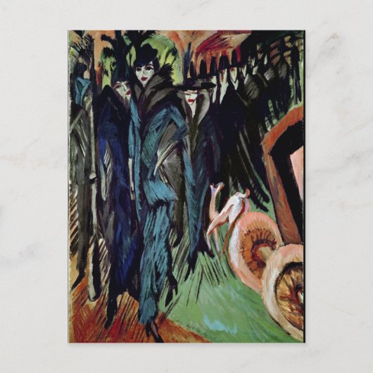 フリードリッヒストラセ, 1914 ポストカード (正面)