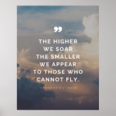 フリードリッヒニーチェイスピラミナル引用文 ポスター (正面)