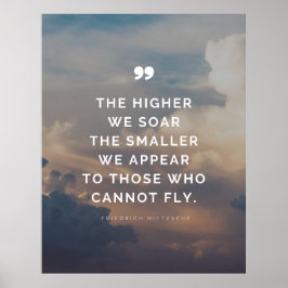 フリードリッヒニーチェイスピラミナル引用文 ポスター