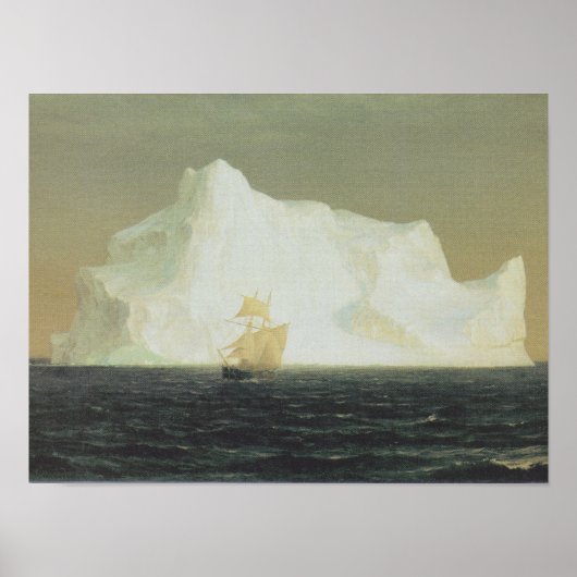 フリードリッヒ教会の絵画景観 ポスター (正面)