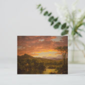 フリードリッヒ教会の絵画景観 ポストカード (スタンド正面)