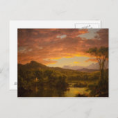 フリードリッヒ教会の絵画景観 ポストカード (正面/裏面)