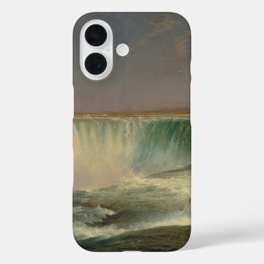 フリードリッヒ・エドウィン・チャーチによるナイアガラの滝 Case-Mate iPhoneケース (裏面)