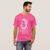 フリードリッヒ・ニーチェ哲学ドイツ哲学者 Tシャツ (正面フル)