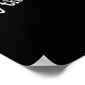 フリードリッヒ・ニーチェ引用文ポスター白黒 ポスター (角)