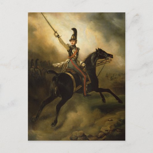 フリードリッヒ・ハインリッヒポートレート1830 ポストカード (正面)