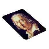 フリードリッヒ・ホルダーリンbyフランツ・カール・ハイマー， 1792 マグネット (右側)