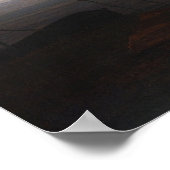 フリードリッヒ – 夕べアットオストシュートストランド ポスター (角)