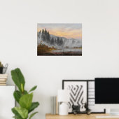 フリードリッヒ – 昼のサイクル、朝 ポスター (ホームオフィス)