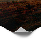 フリードリッヒ – 月を考えている2人の男性 ポスター (角)