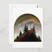 フリードリヒ山脈を渡る ポストカード (正面/裏面)