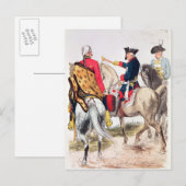 フリードリヒ2世 大王 ポストカード (正面/裏面)