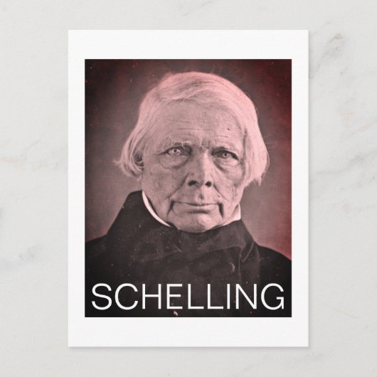 フリードリヒ・ウィルヘルム・ジョセフ・シェリング ポストカード (正面)