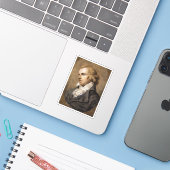 フリードリヒ・シラー、ドイツ・ロマン主義文学 シール (ノートパソコンとiPhone)