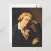 フリードリヒ・シラー ポストカード (正面/裏面)