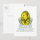 フリードリヒ・ニーチェ ポストカード (正面/裏面)